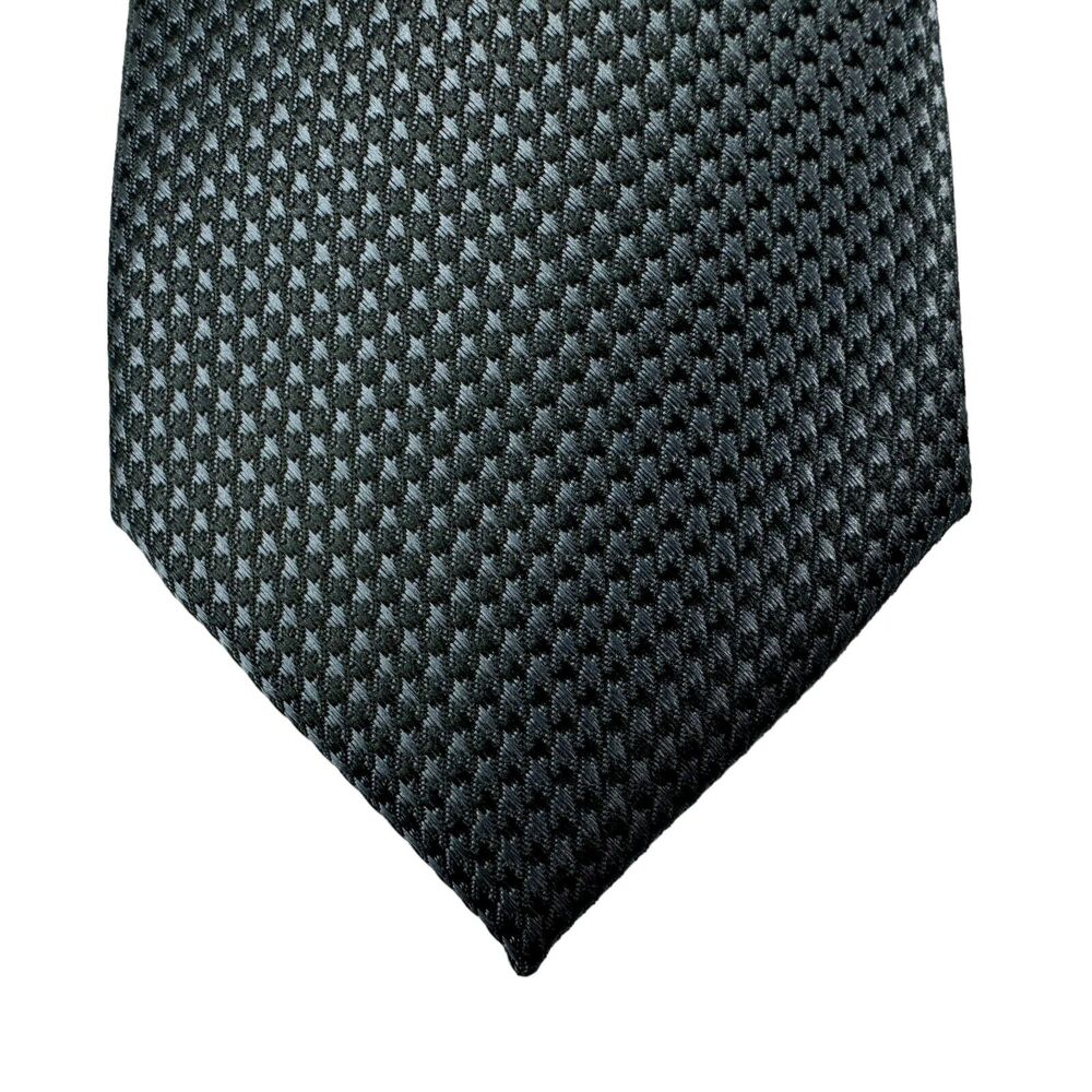 Alfani Mens Dove Slim Neck Tie Charcoal Black 2.75"